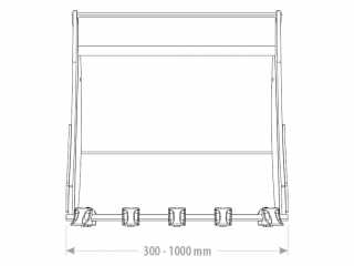 Výkopová lžíce na rypadlo FK Machinery EBE 5 - 6 T / 300 - 1000 mm