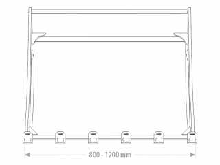 Výkopová lžíce na rypadlo FK Machinery EBH 10 - 12 T / 800 - 1200 mm