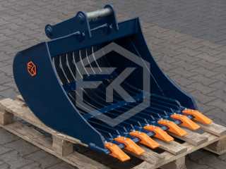 Perforovaná výkopová lžíce FK Machinery EED 3,5 - 5 T / 300 - 800 mm