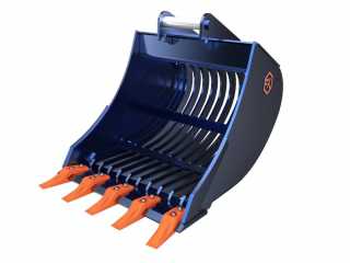 Perforovaná výkopová lžíce FK Machinery EED 3,5 - 5 T / 300 - 800 mm