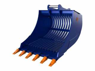 Perforovaná výkopová lžíce FK Machinery EEH 10 - 12 T / 800 - 1200 mm