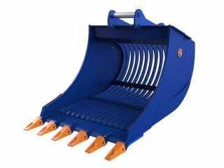 Perforovaná výkopová lžíce FK Machinery EEI 12 - 14 T / 800 - 1200 mm