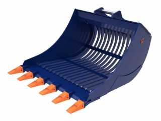 Perforovaná výkopová lžíce FK Machinery EEJ 14 - 18 T / 800 - 1200 mm