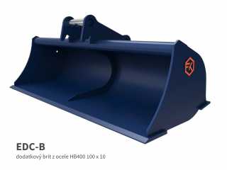 Příkopová lžíce na rypadlo FK Machinery EDC / EDC-B 2,6 - 3,5 T / 1000 - 1600 mm