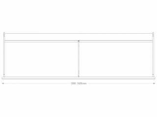 Příkopová lžíce na rypadlo FK Machinery EDE / EDE-B 5 - 6 T / 1000 - 1600 mm