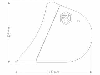 Příkopová lžíce na rypadlo FK Machinery EDE / EDE-B 5 - 6 T / 1000 - 1600 mm