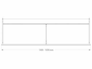 Příkopová lžíce na rypadlo FK Machinery EDF / EDF-B 6 - 8,5 T / 1400 - 1800 mm