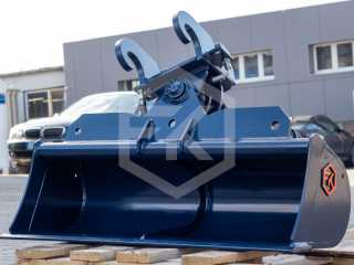 Polohovatelná příkopová lžíce FK Machinery EGB / EGB-B 1,9 - 2,6 T / 850 - 1200 mm