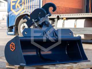 Polohovatelná příkopová lžíce FK Machinery EGB / EGB-B 1,9 - 2,6 T / 850 - 1200 mm