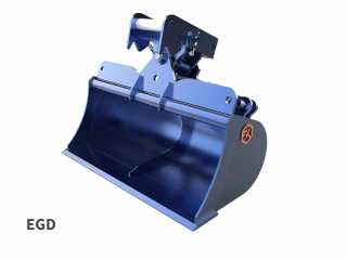 Polohovatelná příkopová lžíce FK Machinery EGD / EGD-B 3,5 - 5 T / 1000 - 1600 mm