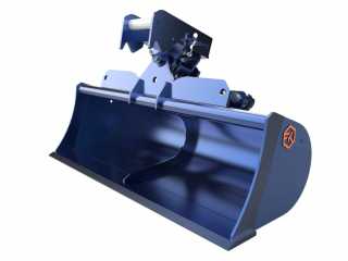Polohovatelná příkopová lžíce FK Machinery EGE / EGE-B 5 - 6 T / 1000 - 1600 mm