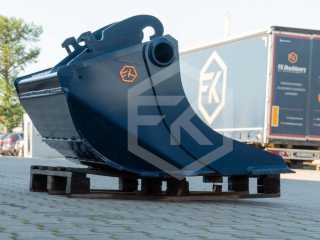 Skandinávská lžíce na rypadlo FK Machinery ESH 10 - 12 T / 1400 - 1600 mm