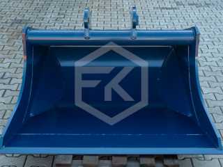Skandinávská lžíce na rypadlo FK Machinery ESH 10 - 12 T / 1400 - 1600 mm