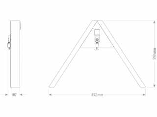 Tříbodový závěs na traktor kat. I, II, III FK Machinery M97