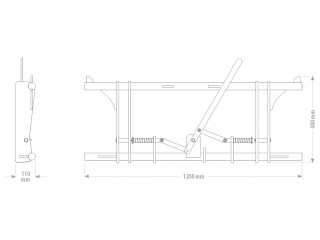 Lehký EURO adaptér FK Machinery RA24