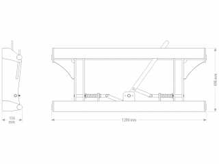 Těžký EURO adaptér FK Machinery RA18A