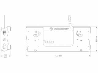 Adaptér SKID STEER FK Machinery RA20