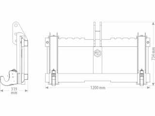 Adaptér FEM III. - TUZ kat: I. - III. FK Machinery RA48