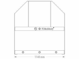 Vidle na balíky FK Machinery UBF4T