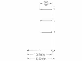 Vidle na balíky pro nakladače FK Machinery XLUBFT