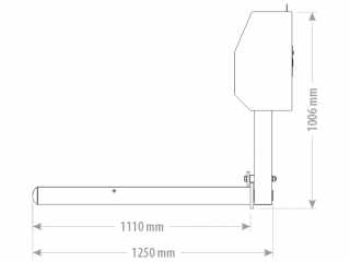 Hydraulický přepravník balíků FK Machinery UBTH