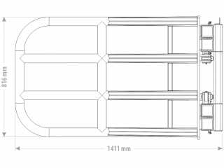 Hranaté kleště na balíky FK Machinery USBS