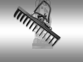 Hydraulicky otočné hrábě pro JANSEN MB-800