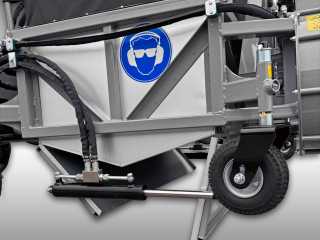 Hydraulický vysavač listí na čelní nakladač JANSEN LS-8500H