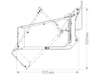 Hydraulický přepravní box FK Machinery UTBB