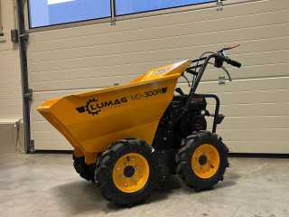 Kolový benzinový minidumper LUMAG MD 300R