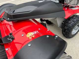Zametač JANSEN MKB-500B&S s pluhem a sběrnou nádobou
