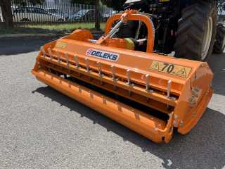 Mulčovač s bočním posuvem DELEKS GEPARD-150 (pro traktor 50 - 120 HP)