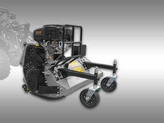 Benzínový mulčovač BMM-100 na nakladač JANSEN HL-500E