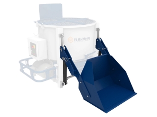 Samonakládací lžíce na mixér betonu FK MACHINERY 1200S