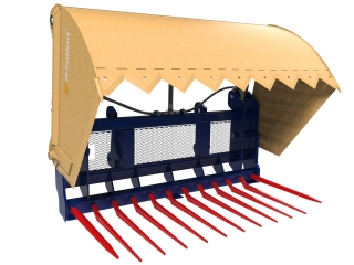 Vykusovač siláže s vidlemi FK Machinery MSC (110 - 170 cm)