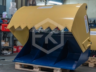 Vykusovač siláže se lžící FK Machinery MSCB (130 - 170 cm)