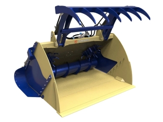 Krmná lžíce s drapákem a drtičem FK Machinery FBWGS (160...