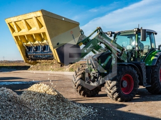 Krmná lžíce s drtičem FK Machinery FRSB (180 - 240 cm)