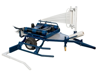 Samonakládací ovíječka balíků sena FK Machinery OW3