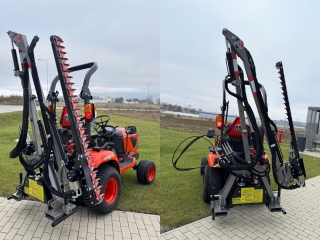 Hydraulický zastřihovač, žací lišta JANSEN HMB-180