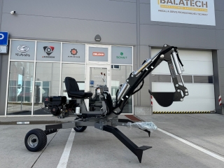 Minibagr Spider JANSEN MB-360° kráčející bagr
