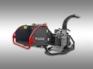 Benzínový štěpkovač za traktor a přívěs JANSEN GTS-5000H